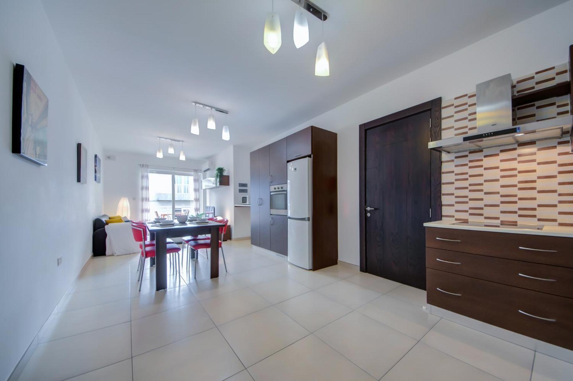 Апартаменты Prime Location, Modern In St Julian's, Paceville, 8 By Vaganza *